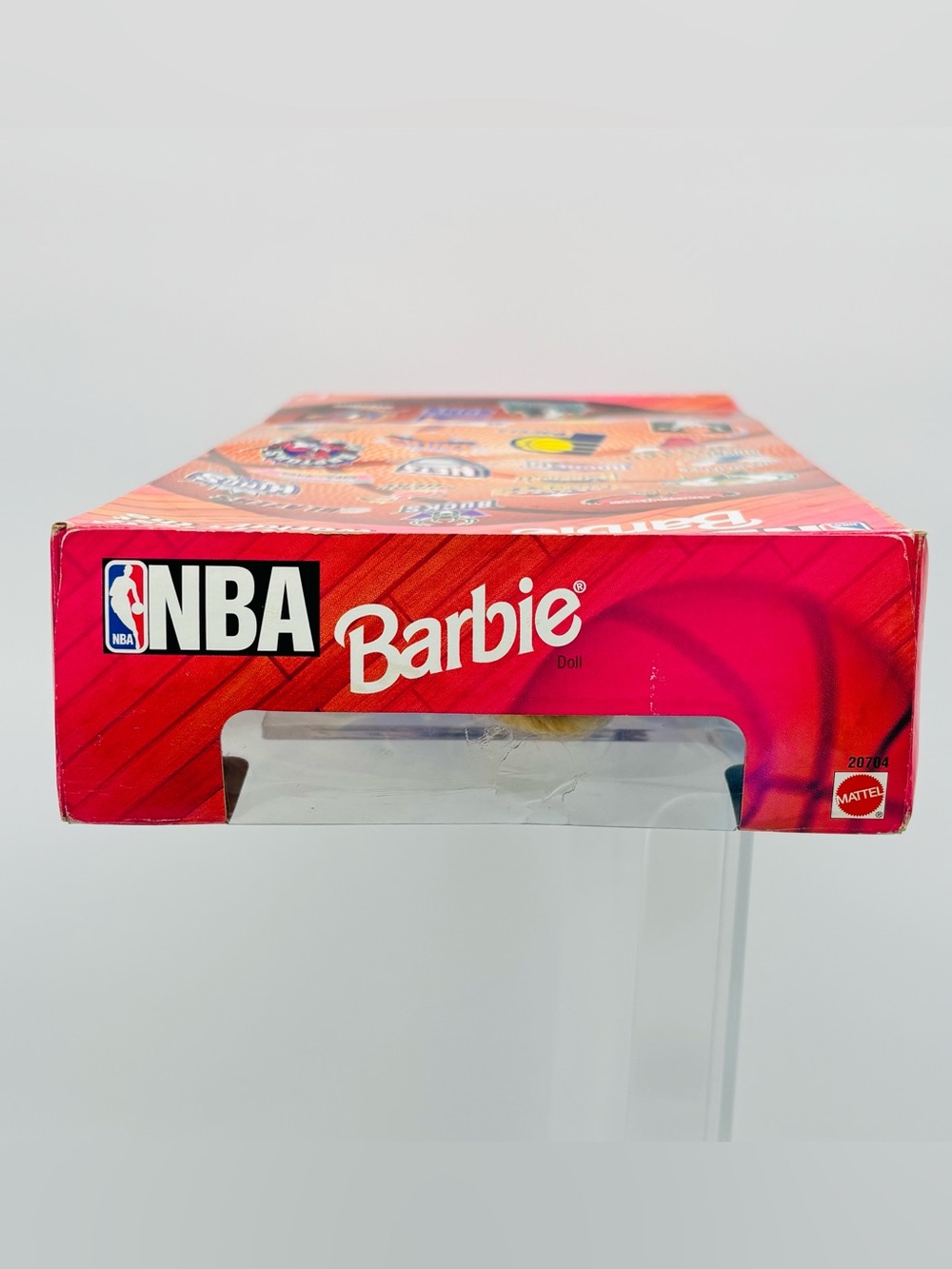 Vintage 1998 Barbie NBA Los Angeles Lakers Doll Mattel NRFB 90s Collectible - Picture 10 of 16